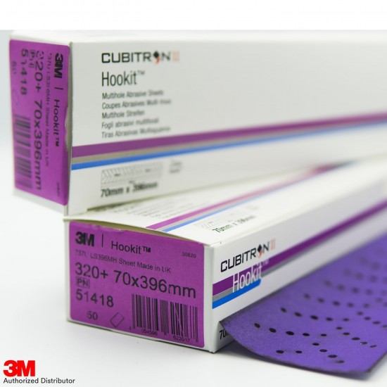 Смуга абразивна 3M Cubitron II Hookit 737U 70 х 396мм Р120