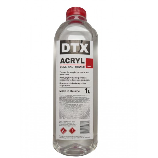 DTX Розчинник акриловий 1л