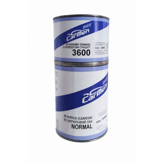 Лак акриловий 2К MS NORMAL CarMen 0,8 л + затверджувач 3600 0,4 л
