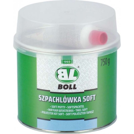 Шпаклівка м'ягка BOLL світло-сіра 750 гр
