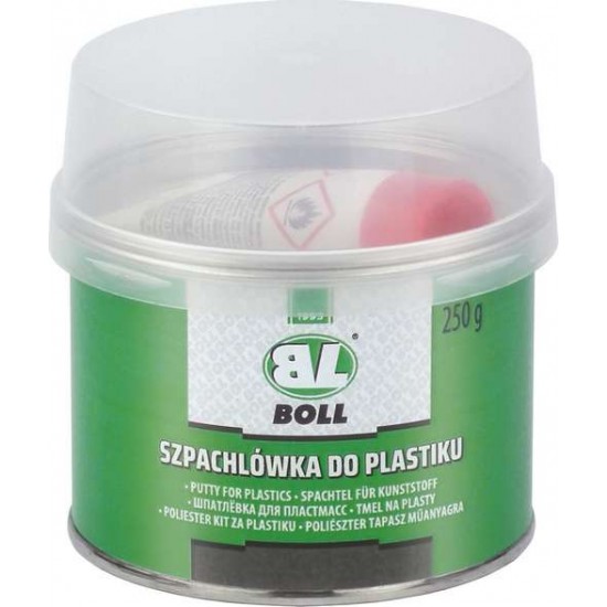 Шпаклівка для пластику BOLL темно-сіра 250 гр