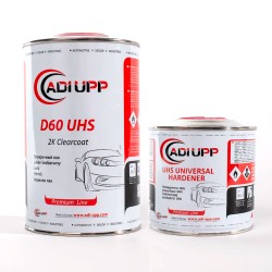 ADI UPP Автомобільний Лак D60 UHS (комплект 0,9л + 0,45л) Затверджувач D60 UHS / Made in Italy