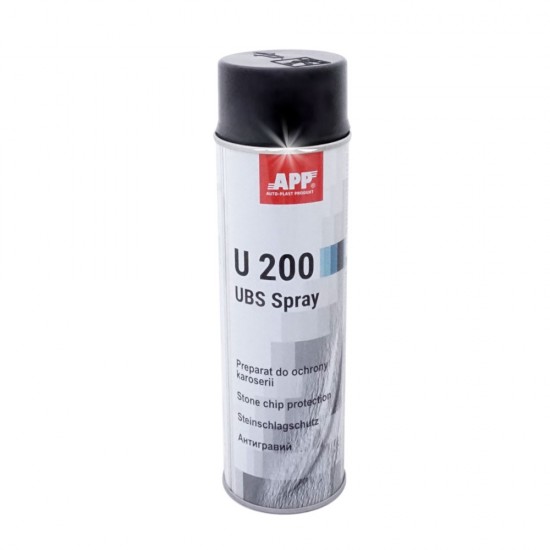 Засіб для захисту кузова від зовнішніх впливів APP U200 UBS Aerosol чорний 0,5 л