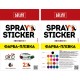 Рідка гума хамеліон фіолетово-золотий BeLife Spray-sticker (400мл)