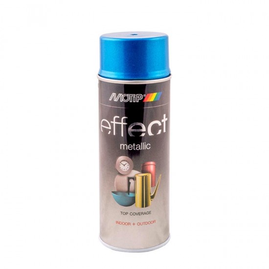 Емаль аерозольна з ефектом металік Motip Deco Effect синій 400 мл