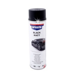 PRESTO чорний мат автофарба 0,5л