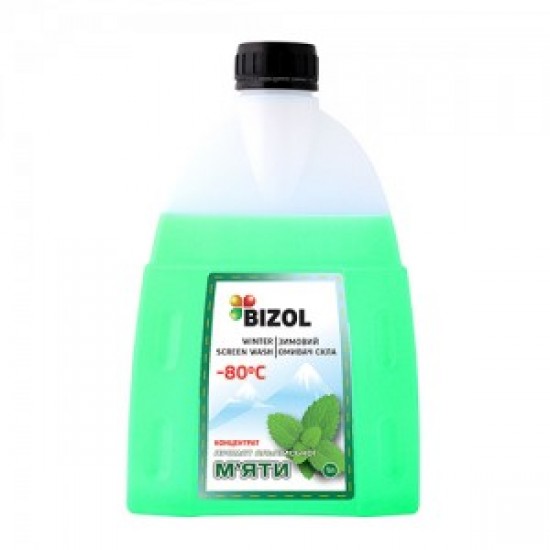 Омивач скла Bizol із ароматом альпійської м'яти 1 л.