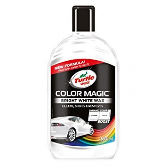 Поліроль Turtle Wax Color Magic Plus біла (500мл)