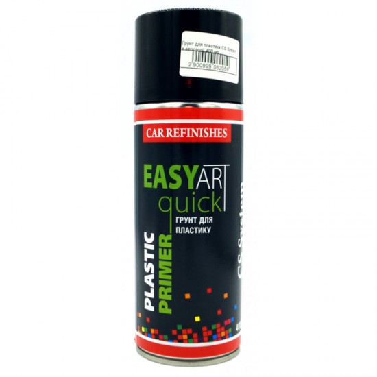 Ґрунт для пластику CS SYSTEM Easy Art Plastic Primer безбарвний матовий аерозоль 400 мл