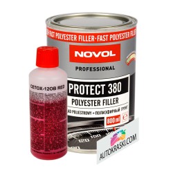NOVOL PROTECT 380 POLYESTER FILLER Грунт поліефірний 0,8л + затверджувач 0,08л
