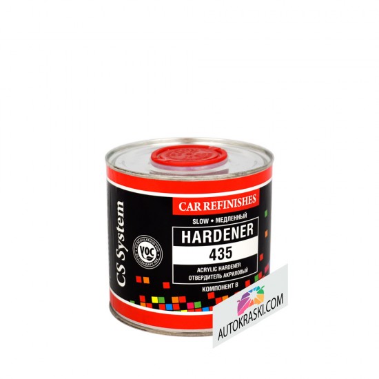 Затверджувач акриловий CS SYSTEM CSS Hardner 435 повільний 0,5 л