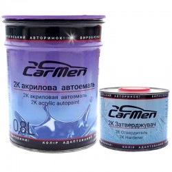 Фарба 2К акрилова (для автомобіля Ford B3) Carmen 0,8л + 2К Затверджувач стандарт 0,4л
