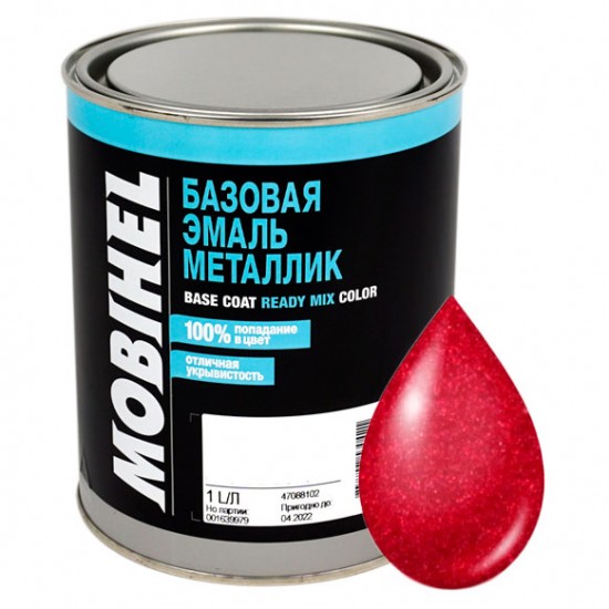 100 Тріумф Автоемаль базова металік Mobihel 1л