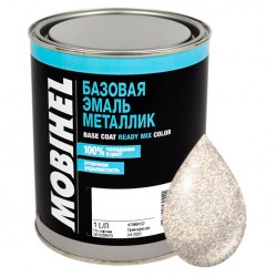 242 Сірий Базальт Автоемаль базова металік Mobihel 1л