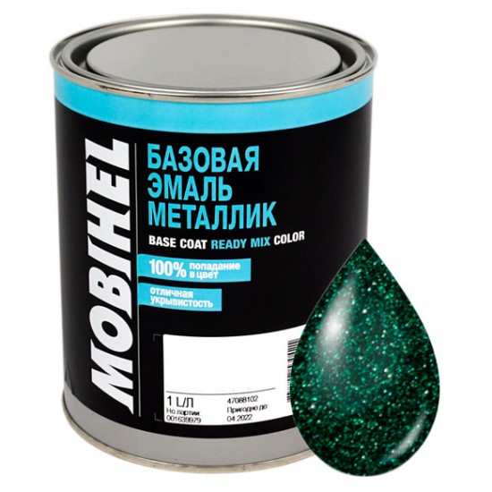 371 Амулет Автоемаль базова металік Mobihel 1л