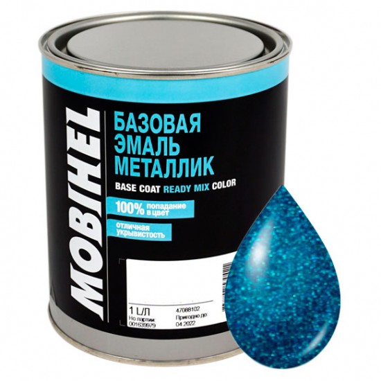 424 Дипломат Автоемаль базова металік Mobihel 1л