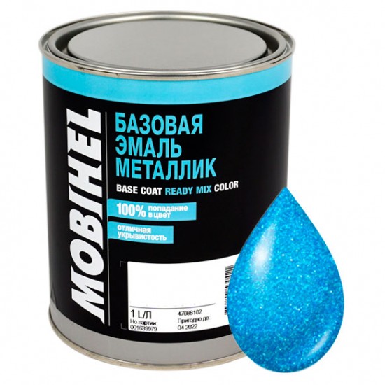 478 Слива Автоемаль базова металік Mobihel 1л