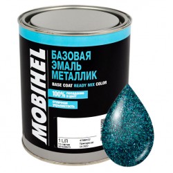 498 Лазурно-синя Автоемаль базова металік Mobihel 1л