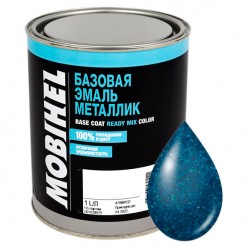 50343 Синя Автоемаль базова металік Mobihel 1л