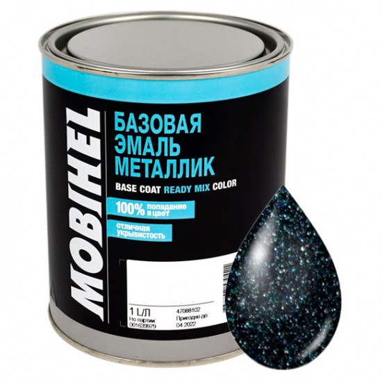 606 Чумацький шлях Автоемаль базова металік Mobihel 1л