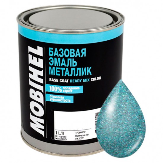 628 Нептун Автоемаль базова металік Mobihel 1л