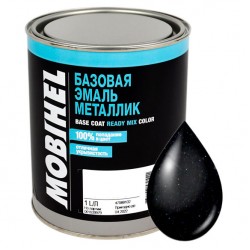 665 Космос Автоемаль (фарба для авто) базова металік Mobihel 1л