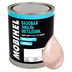 670 Сандаловий Автоемаль базова металік Mobihel 1л