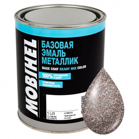 790 Коріандр Автоемаль базова металік Mobihel 1л
