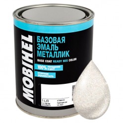 H01 Літній пісок Автоемаль базова металік Mobihel 1л