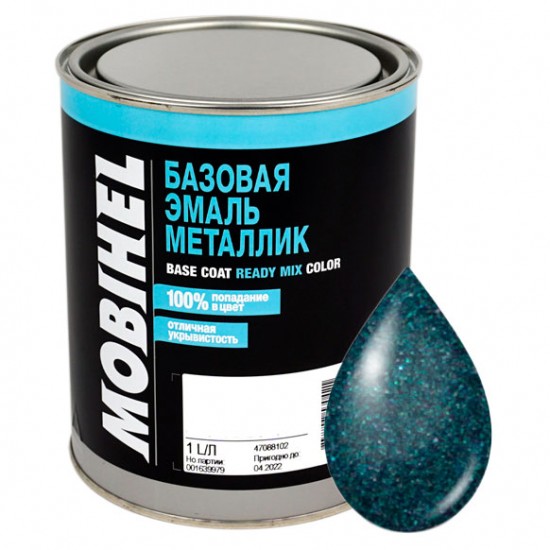 189 Мерседес Автоемаль базова металік Mobihel 1л