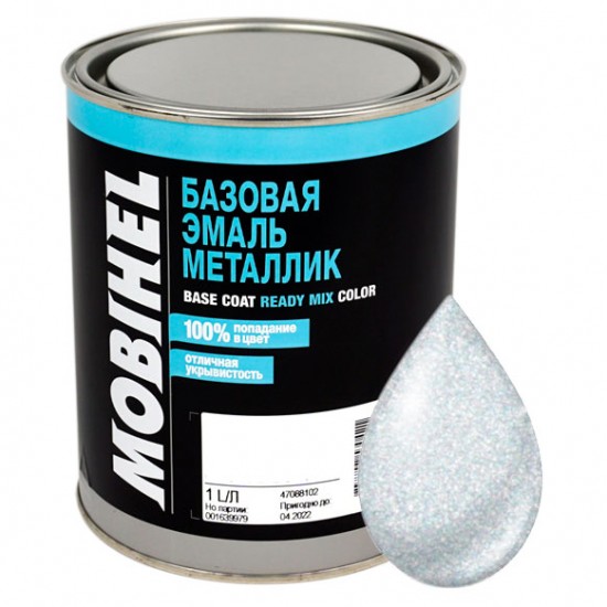 A19 Mitsubishi Автоемаль базова металік Mobihel 1л