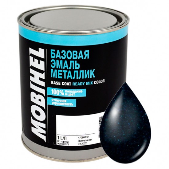 Наутілус Автоемаль базова металік Mobihel 1л