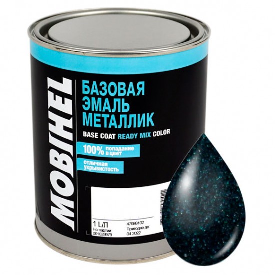 Посейдон Автоемаль базова металік Mobihel 1л