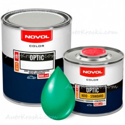 Автоемаль акрилова 564 Кіпаріс Novol Optic 0,8л + Затверджувач 0,4л