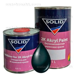 377 Мурена Автоемаль акрилова SOLID 2K Akryl Paint 1,0л + затверджувач 0,5л