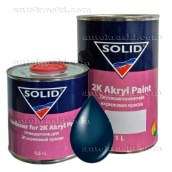 420 Baltika Автоемаль акрилова SOLID 2K Akryl Paint 1,0л + затверджувач 0,5л