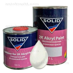 R902 VW Автоемаль акрилова SOLID 2K Akryl Paint 1,0л + затверджувач 0,5л