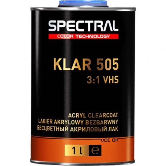Лак безбарвний SPECTRAL KLAR 505 VHS 3+1 БЕЗ ЗАТВЕРДЖувачА