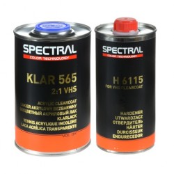 Лак безбарвний SPECTRAL KLAR 565 VHS 2+1 + затверджувач 1,0л+0,5л