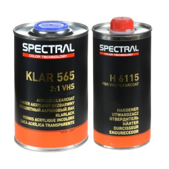 Лак безбарвний SPECTRAL KLAR 565 VHS 2+1 + затверджувач 1,0л+0,5л