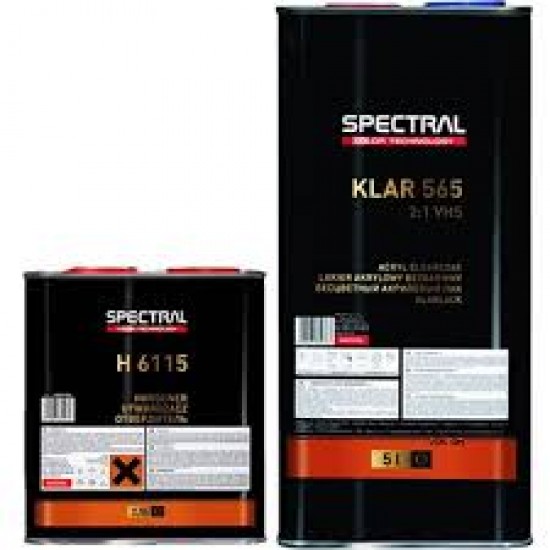 Лак безбарвний SPECTRAL KLAR 565 VHS 2+1 + затверджувач 5,0л+2,5л