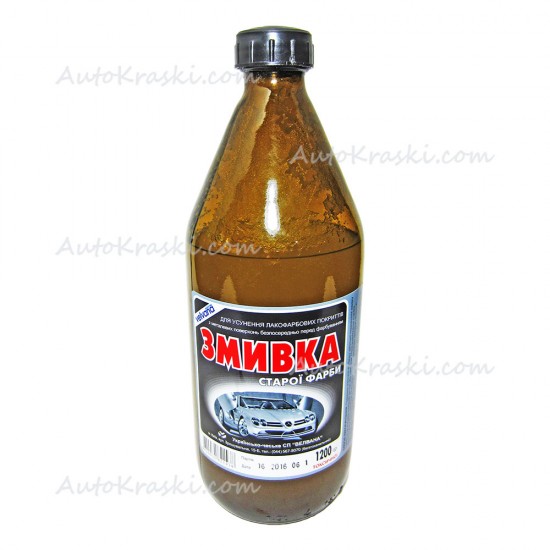 VELVANA PAINT REMOVER ЗМИВКА СТАРОЇ ФАРБИ 1.2л