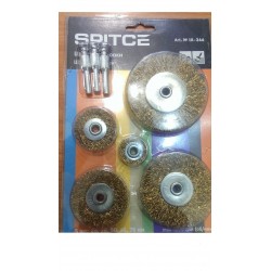 Щітка-крацьовка набір 5шт 18-366 Spitce