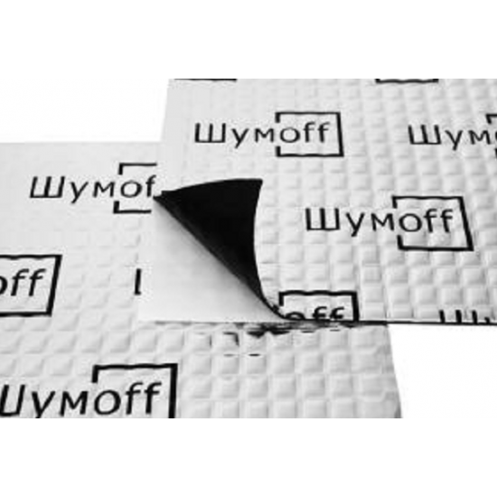 Віброізоляція ШУМOFF М2, 37 х 27см, 2мм