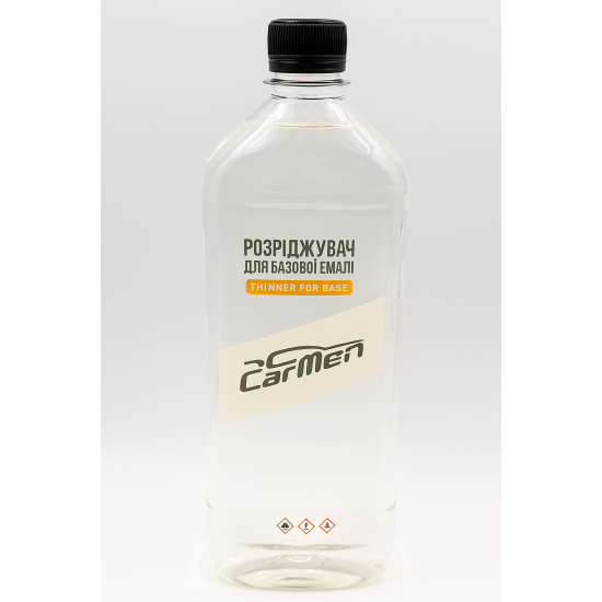 Розчинник для базових емалей (металік) CarMen 0,8 л