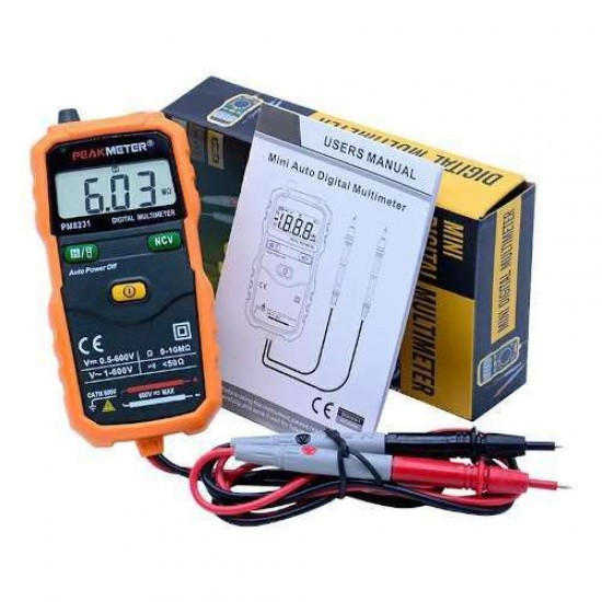 Мультиметр цифровой универсальный smart PeakMeter PM8231