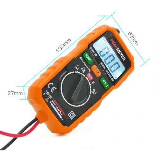 Мультиметр портативный цифровой PeakMeter PM8232