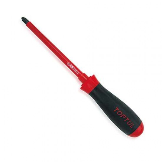 Отвертка изолированная PH3x150мм (1000V) TOPTUL FBEB0315