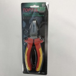 Пассатижи электрика 6" изолированные 1000V VDE TOPTUL DGCA2206