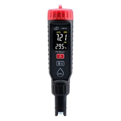 Измеритель кислотности и температуры (pH-метр) цв дисплей, 0-14 pH (+/-0,05%)  BENETECH GM769